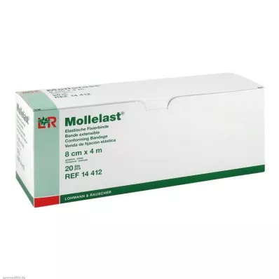 MOLLELAST 8 cmx4 m-es kötszerek egyenként csomagolva, 20 db