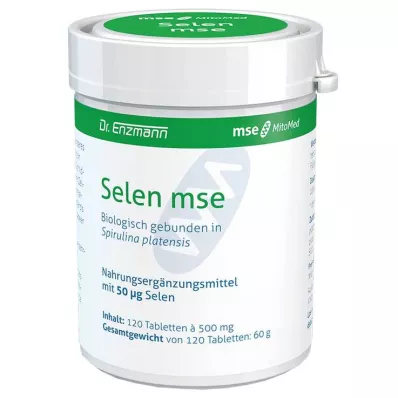 SELEN MSE 50 µg-os tabletta, 120 db