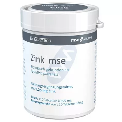ZINK II MSE 1,25 mg-os tabletta, 120 db