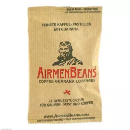 AIRMENBEANS Finest kávépasztillák guaranával, 21 db