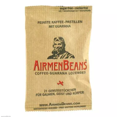 AIRMENBEANS Finest kávépasztillák guaranával, 21 db AIRMENBEANS Finest kávépasztillák guaranával, 21 db