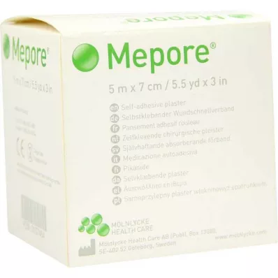 MEPORE Sebkötszer nem steril 7 cmx5 m, 1 db