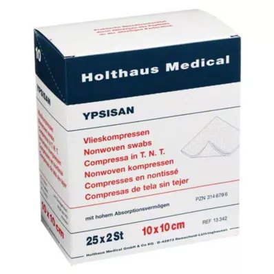 KOMPRESSEN YPSISAN 10x10 cm steril, 25X2 db