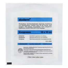 ALUDERM 10x10 cm-es kompresszorok, 1 db