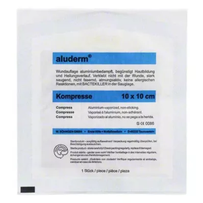 ALUDERM 10x10 cm-es kompresszorok, 1 db