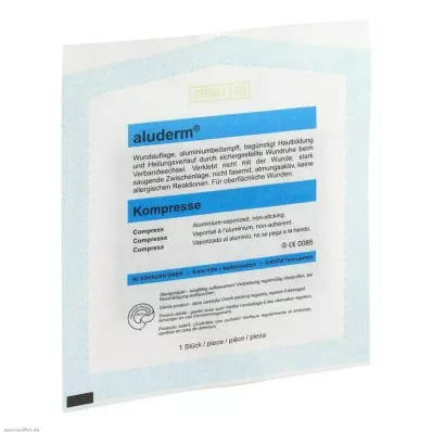 ALUDERM 10x15 cm-es kompresszek, 1 db ALUDERM 10x15 cm-es kompresszek, 1 db