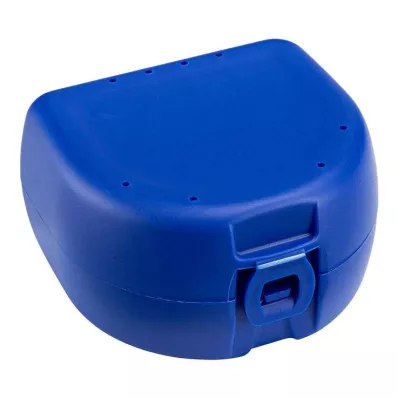 PROTHESEN ZAHNSPANGENBOX univerzális sötétkék, 1 db