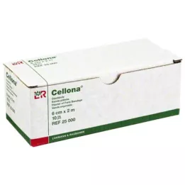 CELLONA Gipszkötés 6 cmx2 m, 2X5 db