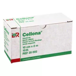 CELLONA Gipszkötés 10 cmx2 m, 2X5 db