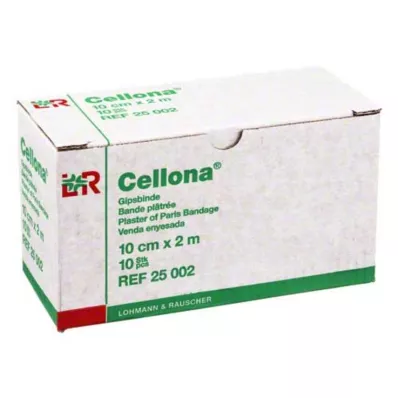 CELLONA Gipszkötés 10 cmx2 m, 2X5 db