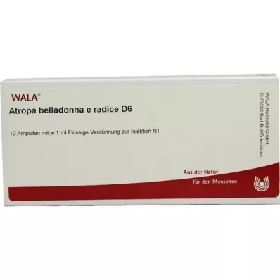 ATROPA belladonna e Radix D 6 ampulla, 10X1 ml