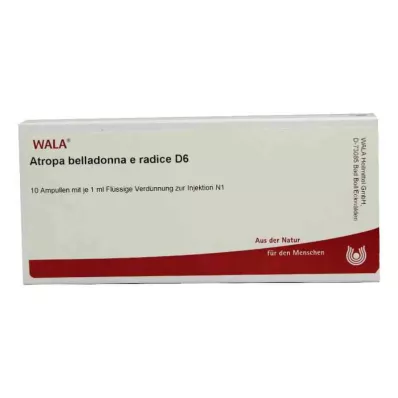 Atropa Belladonna e Radix D6 ampullák (10x1 ml)