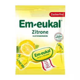 EM-EUKAL Cukorkák citrom cukormentes, 75 g