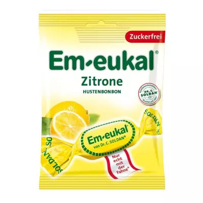 EM-EUKAL Cukorkák citrom cukormentes, 75 g