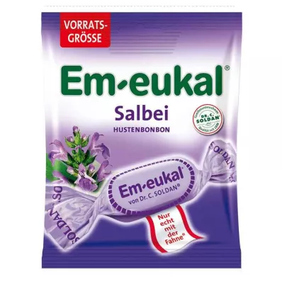 EM-EUKAL Cukorkák zsályás cukorral, 150 g