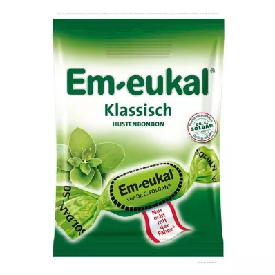 EM-EUKAL Cukorkák klasszikus cukros, 75 g