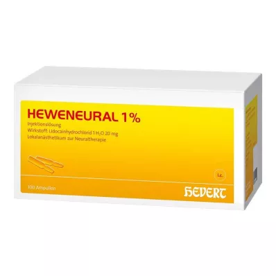HEWENEURAL 1%-os ampullák, 100X2 ml
