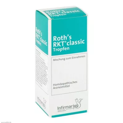 ROTHS RKT Klasszikus cseppek, 100 ml ROTHS RKT Klasszikus cseppek, 100 ml