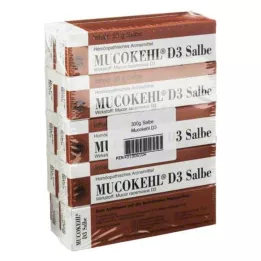 MUCOKEHL D 3 kenőcs, 10X30 g