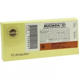 MUCOKEHL D 7, 10X1 ml-es ampullák