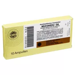 MUCOKEHL Ampullák D 6, 10X1 ml