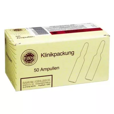 MUCOKEHL Ampullák D 5, 50X1 ml