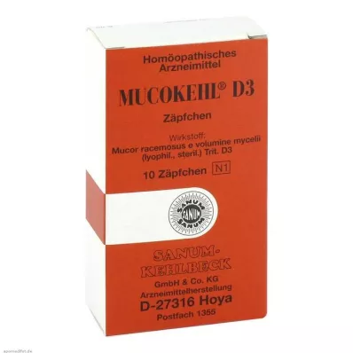 MUCOKEHL D 3 kúp, 10 db