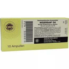 NIGERSAN D 6 ampulla, 10X1 ml
