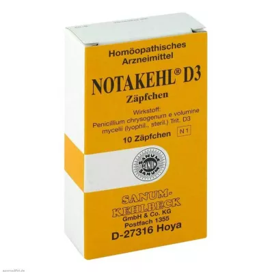 NOTAKEHL D 3 kúp, 10 db