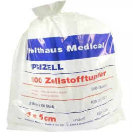 ZELLSTOFFTUPFER Ypsizell 4x5 cm, 1000 db