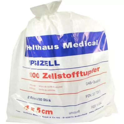 ZELLSTOFFTUPFER Ypsizell 4x5 cm, 1000 db
