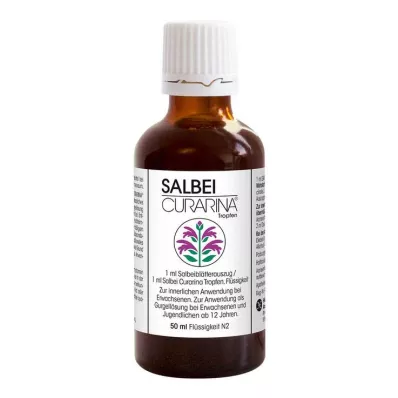 SALBEI CURARINA Csepp, 50 ml