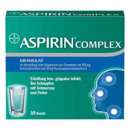 ASPIRIN COMPLEX tasak granulátummal szuszpenzió készítéséhez, 10 db