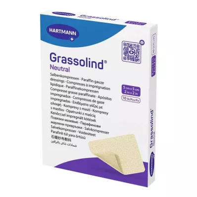 Grassolind kenőcs borogatások 5x5 cm steril, 10 db Grassolind kenőcs borogatások 5x5 cm steril, 10 db