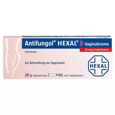 ANTIFUNGOL HEXAL 3 Hüvelykrém, 20 g ANTIFUNGOL HEXAL 3 Hüvelykrém, 20 g