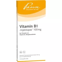 VITAMIN B1 INJEKTOPAS 100 mg oldatos injekció, 10X2 ml
