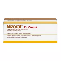 NIZORAL 2%-os tejszín 15g, 15 ml