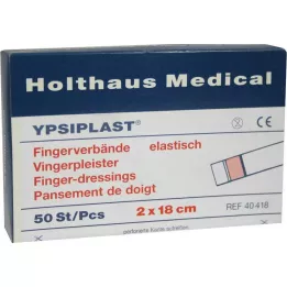 FINGERVERBAND Ypsiplast 2x18 cm-es rugalmas bőr, 50 db