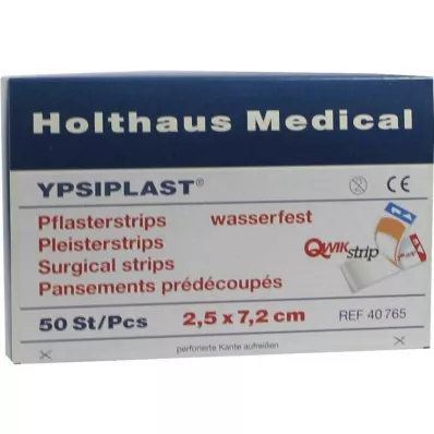 PFLASTERSTRIPS Ypsiplast vízálló 2,5x7,2 cm, 50 db