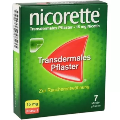 NICORETTE TX Tapasz 15 mg, 7 db