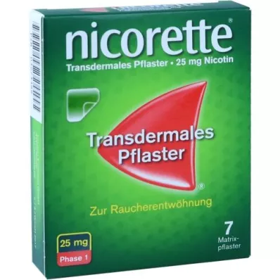 NICORETTE TX Tapasz 25 mg, 7 db