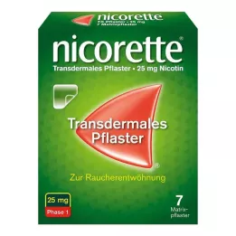 NICORETTE TX Tapasz 25 mg, 7 db