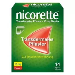 NICORETTE TX Tapasz 15 mg, 14 db