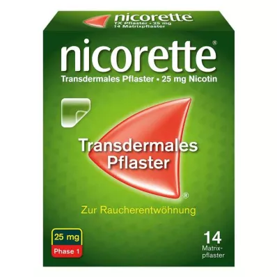 NICORETTE TX 25 mg-os tapasz, 14 db