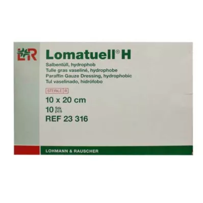 LOMATUELL H kenőcsös tüll 10x20 cm steril, 10 db LOMATUELL H kenőcsös tüll 10x20 cm steril, 10 db
