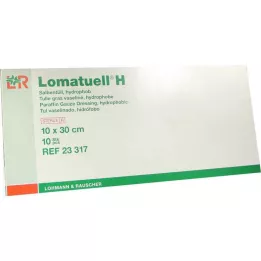 LOMATUELL H kenőcsös tüll 10x30 cm steril, 10 db