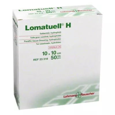 LOMATUELL H kenőcsös tüll 10x10 cm steril, 50 db