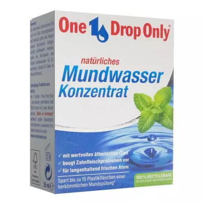 ONE DROP Csak természetes szájöblítő koncentrátum, 25 ml