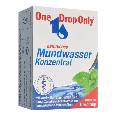 ONE DROP Csak természetes szájöblítő koncentrátum, 10 ml ONE DROP Csak természetes szájöblítő koncentrátum, 10 ml