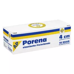 PORENA rugalmas gézkötés 4 cm-es fehér, cellux nélkül, 10 db